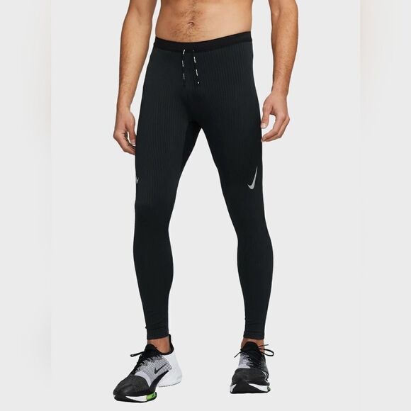 Nike Aeroswift Dri-Fit ADV Running Tights Pants Small S Black White DM4613-011 - Picture 15 of 15